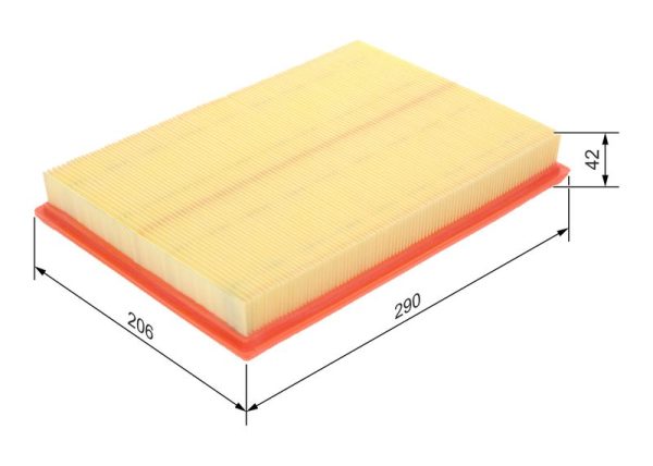 Filtro Aria BOSCH 1457433055 per Opel Combo Corsa C Meriva A