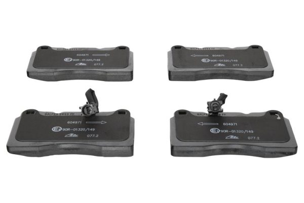 Kit Pastiglie Freno ATE 13.0460-4971.2 - Freno a Disco con Segnalazione Usura - Compatibile Alfa Romeo